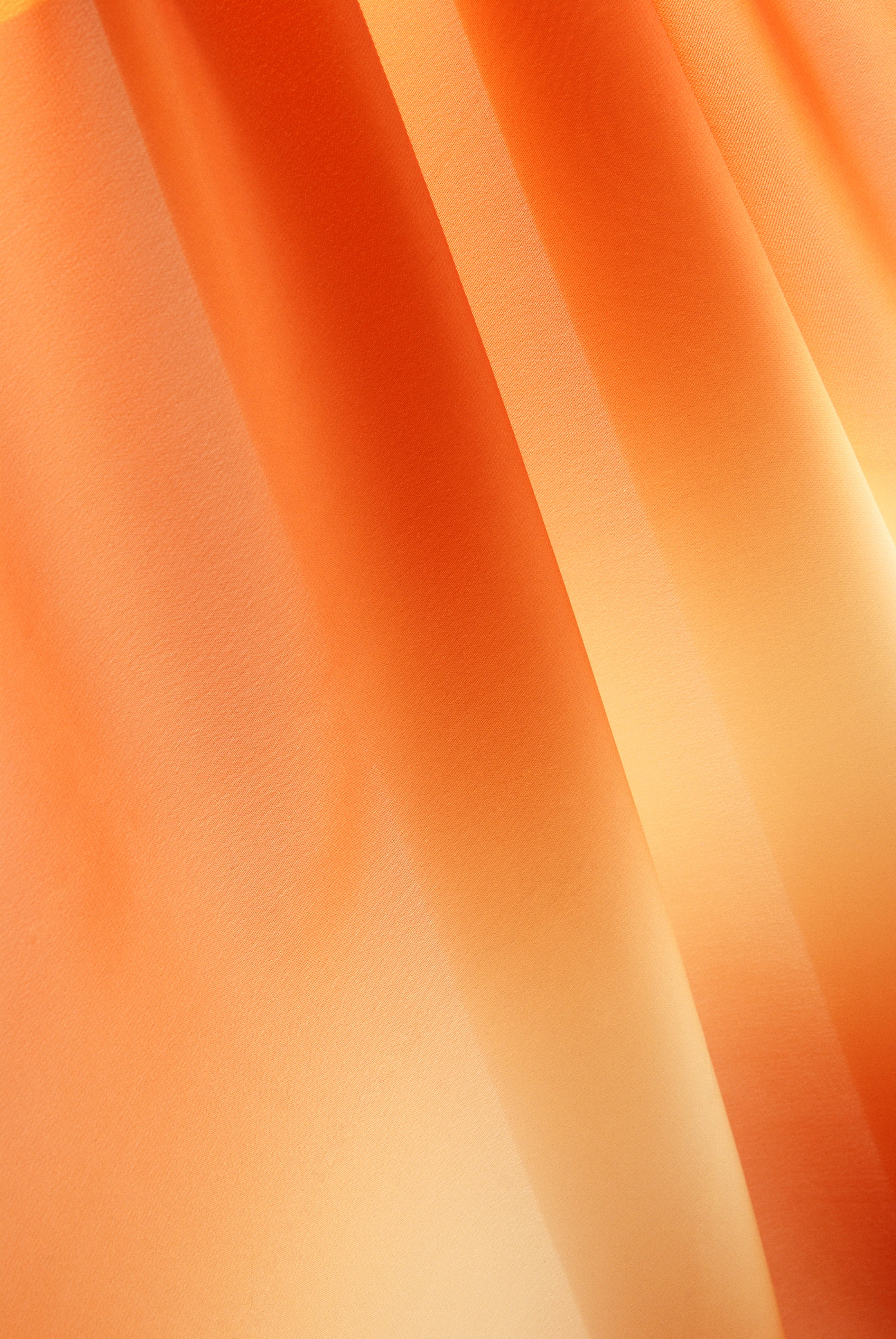 Orange silk